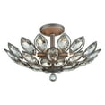 thumbnail image 1 of Elk Home 21-Inch Wide La Crescita Semi Flush Mount, Weathered Zinc, 1 of 3