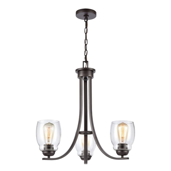 Elk Home 23-Inch Wide Calistoga Chandelier, Oil Rubbed Bronze