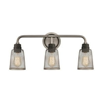 Elk Home 23-Inch Wide Glencoe Vanity Light Transitional-Weathered Zinc