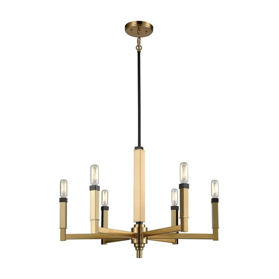 Elk Home 23-Inch Wide Mandeville Chandelier, Oil Rubbed Bronze