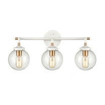 Elk Home 24-Inch Wide Boudreaux Vanity Light, Modern, Matte White
