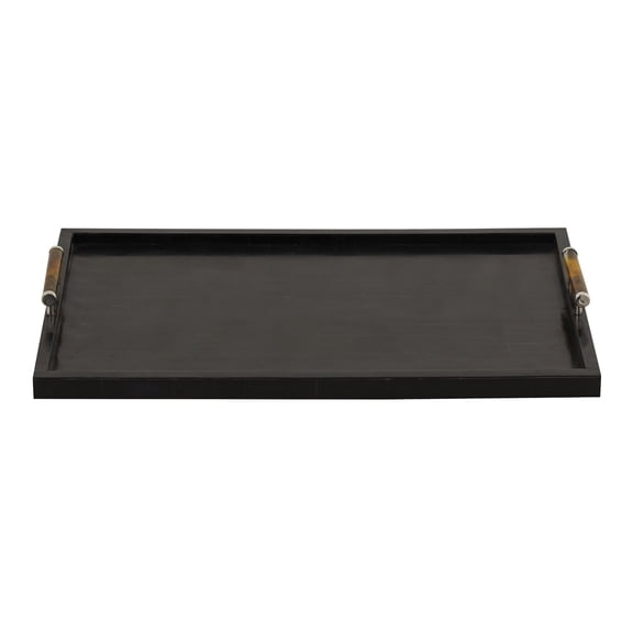 Elk Home 24-Inch Wide Ebony Bowl - Tray, Transitional, Black