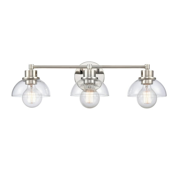 Elk Home 24-Inch Wide Julian Bath Light, Transitional-Polished Nickel