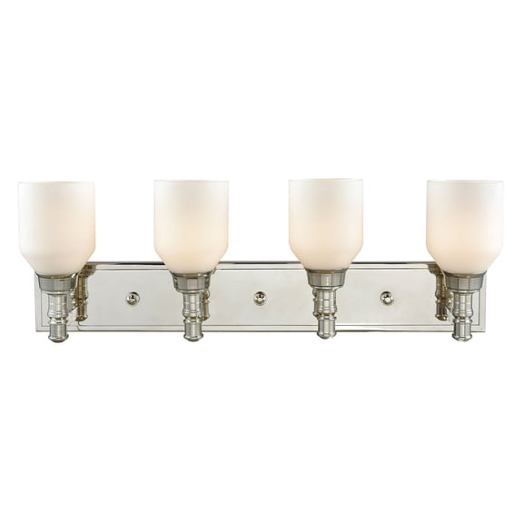 Elk Home 28-Inch Wide Baxter Vanity Light Transitional-Polished Nickel