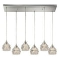 thumbnail image 1 of Elk Home 30-Inch Wide Kersey Pendant, Contemporary, Satin Nickel, 1 of 2