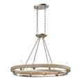 thumbnail image 1 of Elk Home 30-Inch Wide Ramsey Chandelier, Transitional, Satin Nickel, 1 of 4