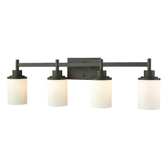 Elk Home 31-Inch Wide Belmar Vanity Light, Traditional, Oiled Bronze