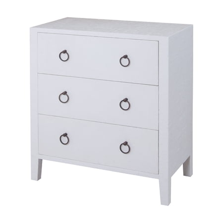 Elk Home 32-Inch Wide St. Kitts Chest, Transitional, White