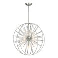 thumbnail image 1 of Elk Home 32-Inch Wide Twilight Chandelier, Modern, Polished Chrome, 1 of 4