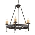 thumbnail image 1 of Elk Home 33-Inch Wide Cambridge Chandelier, Traditional, Moonlit Rust, 1 of 2