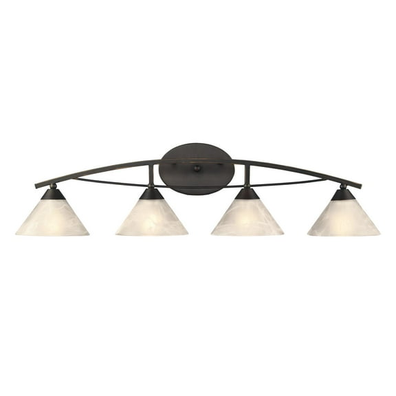 Elk Home 36-Inch Wide Elysburg Vanity Light, Oil Rubbed Bronze