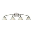 thumbnail image 1 of Elk Home 36-Inch Wide Elysburg Vanity Light, Transitional-Satin Nickel, 1 of 5