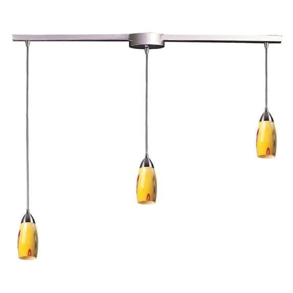 Elk Home 36-Inch Wide Milan Mini Pendant, Transitional, Satin Nickel