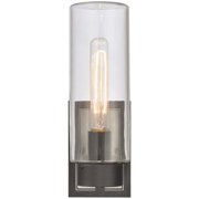 Elk Home 4.5-Inch Wide Outdoor Garity Wall Sconce, Textured Black