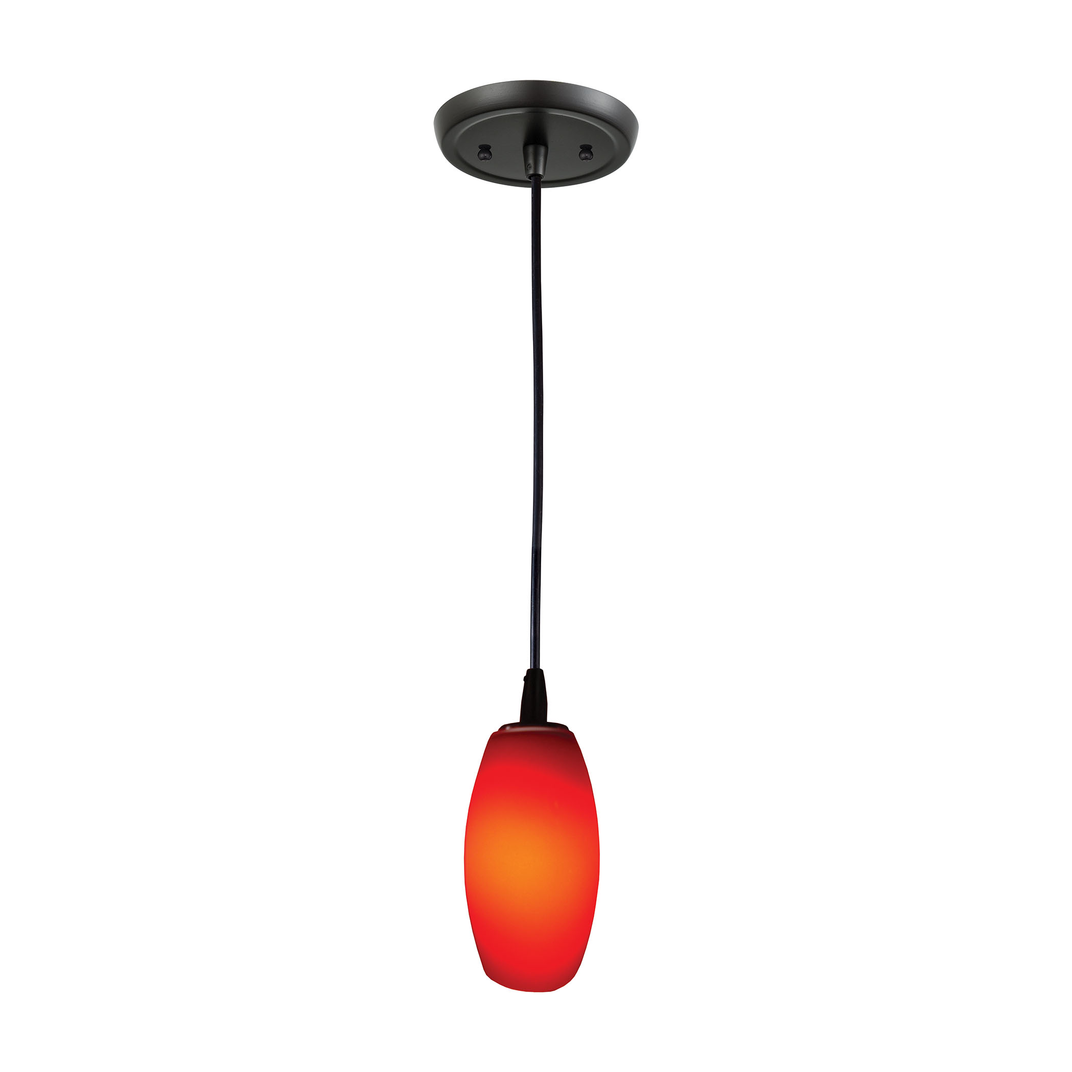 Elk Home 4-Inch Wide Mini Pendant, Transitional, Gloss Black - image 1 of 1