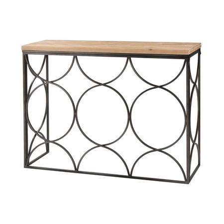 Elk Home 43-Inch Wide Billings Console Table - Desk, Natural