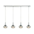thumbnail image 1 of Elk Home 46-Inch Wide Ravette Pendant, Contemporary, Polished Chrome, 1 of 2