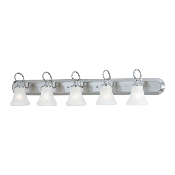 Elk Home 48-Inch Wide Elipse Vanity Light, Traditional, Painted Bronze