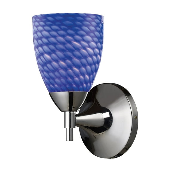Elk Home 5.5-Inch Wide Celina Sconce, Transitional, Polished Chrome