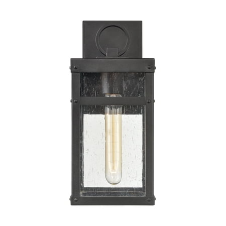 Elk Home 5.5-Inch Wide Outdoor Dalton Wall Sconce, Textured Black