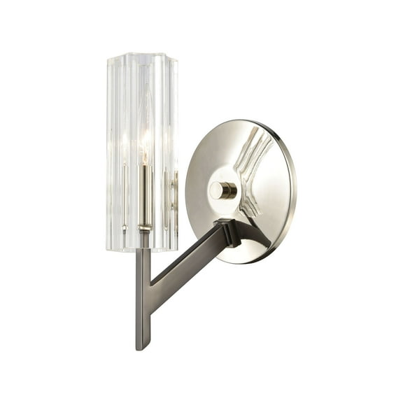 Elk Home 5-Inch Wide Aspire Sconce, Modern/Contemporary, Black Nickel