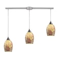thumbnail image 1 of Elk Home 5-Inch Wide Avalon Mini Pendant, Transitional, Satin Nickel, 1 of 2