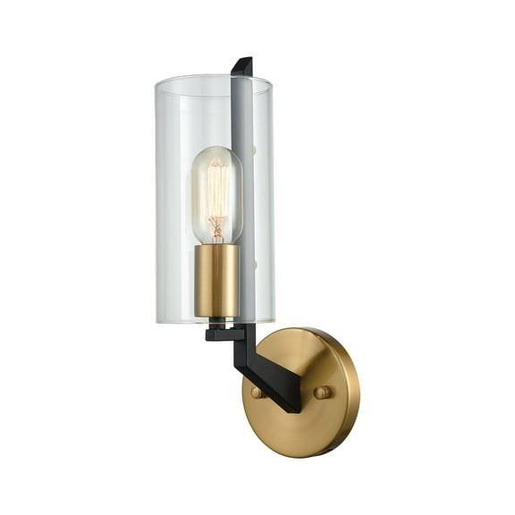 Elk Home 5-Inch Wide Blakeslee Sconce, Transitional, Matte Black