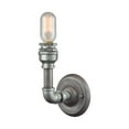 thumbnail image 1 of Elk Home 5-Inch Wide Cast Iron Pipe Vanity Light, Weathered Zinc, 1 of 4