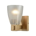 thumbnail image 1 of Elk Home 5-Inch Wide Ensley Vanity Light, Transitional, Satin Brass, 1 of 4