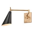 thumbnail image 1 of Elk Home 5-Inch Wide Luca Sconce, Modern/Modern, Natural Brass, 1 of 4