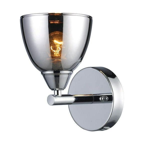 Elk Home 5-Inch Wide Reflections Sconce, Modern, Polished Chrome