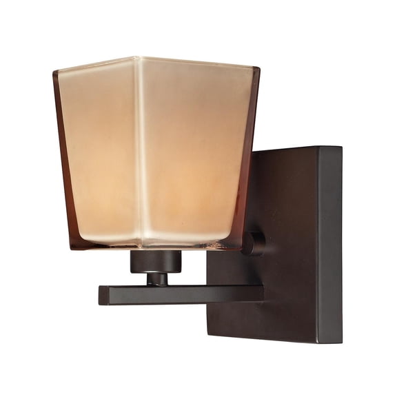 Elk Home 5-Inch Wide Serenity Vanity Light, Transitional, Oiled Bronze