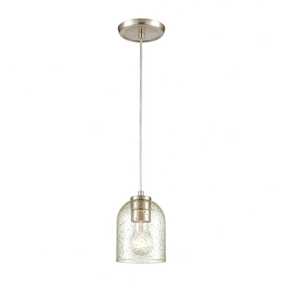 Elk Home 5-Inch Wide Sprinkle Pendant, Contemporary, Satin Nickel