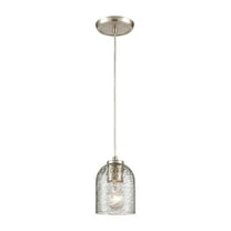 Elk Home 5-Inch Wide Sprinkle Pendant, Contemporary, Satin Nickel
