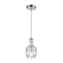 Elk Home 5-Inch Wide Twickenham Mini Pendant, Transitional, Clear