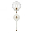 thumbnail image 1 of Elk Home 6-Inch Wide Boudreaux Sconce, Contemporary, Matte White, 1 of 2