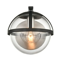 Elk Home 6-Inch Wide Davenay Vanity Light, Transitional, Satin Nickel