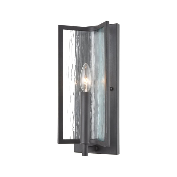 Elk Home 6-Inch Wide Inversion Sconce, Modern/Contemporary, Charcoal