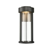Elk Home 6-Inch Wide Outdoor Brillis Wall Sconce, Matte Black