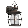 thumbnail image 1 of Elk Home 6-Inch Wide Outdoor Village Wall Sconce Weathered Charcoal, 1 of 5