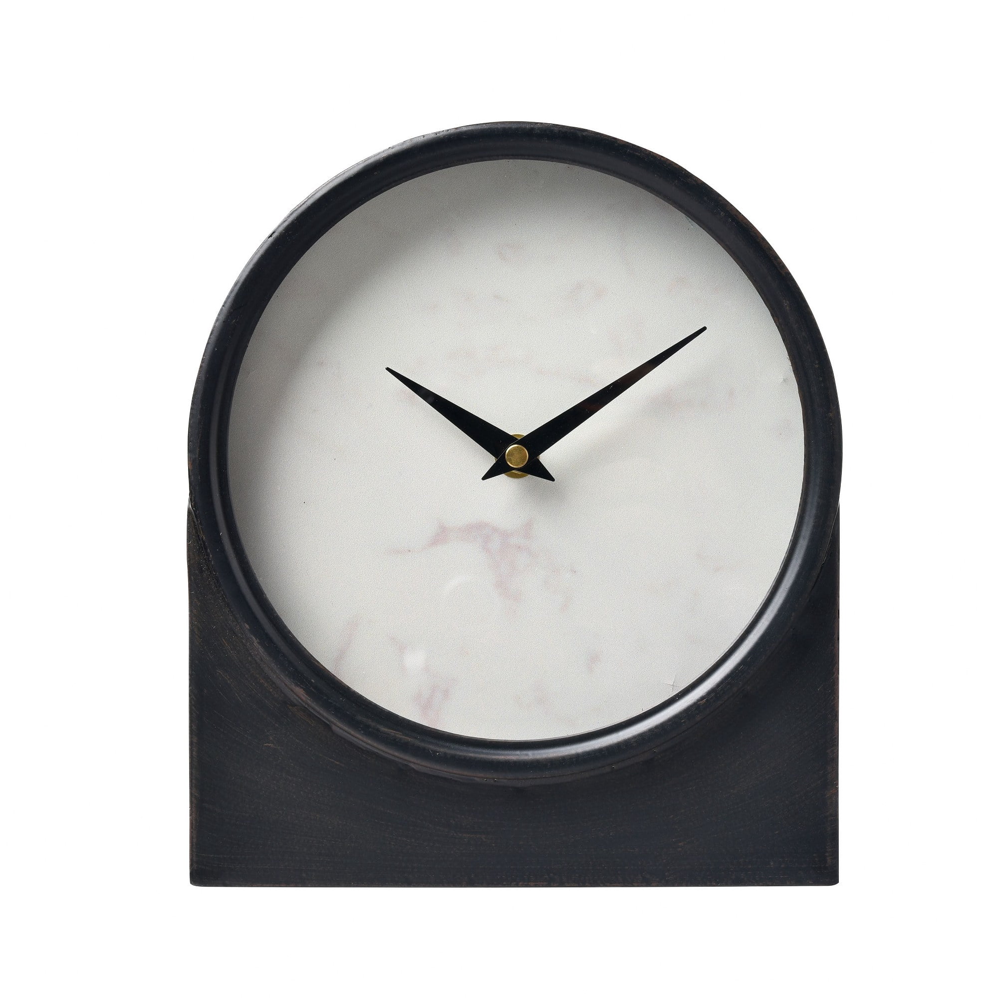 Elk Home 7.75-Inch Wide Jonah Clock, Transitional, Black - Walmart.com