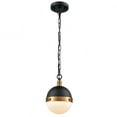 thumbnail image 1 of Elk Home 7-Inch Wide Harmelin Pendant, Contemporary, Matte Black, 1 of 2