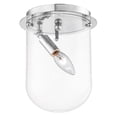 thumbnail image 1 of Elk Home 7-Inch Wide Lightway Flush Mount, Modern, Polished Chrome, 1 of 2