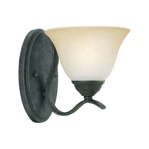 Elk Home 7-Inch Wide Prestige Vanity Light, Traditional, Sable Bronze