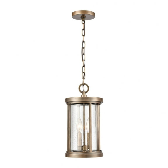 Elk Home 8-Inch Wide Brison Hanging, Transitional, Vintage Brass
