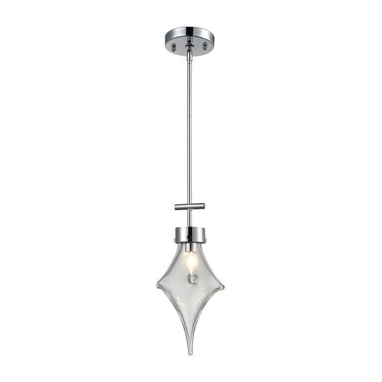 Elk Home 8-Inch Wide Touche Mini Pendant, Modern/Contemporary