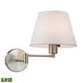 thumbnail image 1 of Elk Home 9-Inch Wide Avenal Sconce, Transitional, Brushed Nickel, 1 of 2