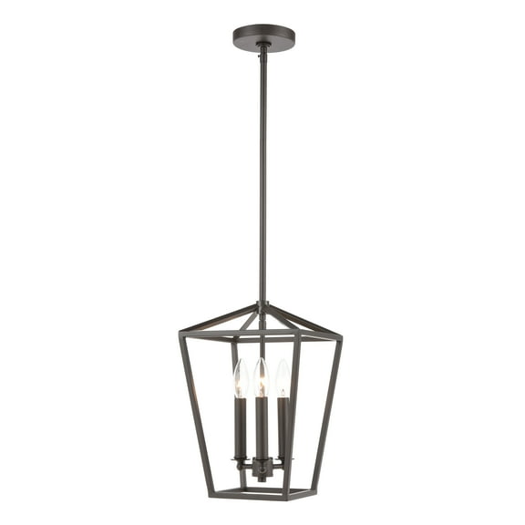 Elk Home 9-Inch Wide Fairfax Pendant, Transitional, Oiled Bronze