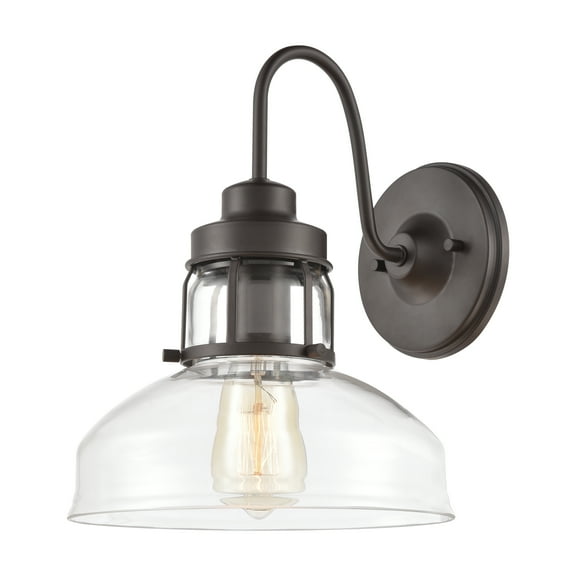 Elk Home 9-Inch Wide Manhattan Boutique Sconce, Oil Rubbed Bronze