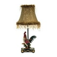 thumbnail image 1 of ELK Home Petite Rooster 1-Light Traditional Rooster Table Lamp with Textured Glass, 1 of 5